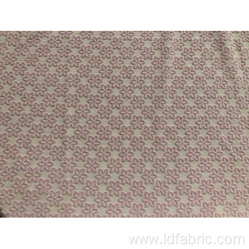 Polyester Spandex Mesh with Flocking